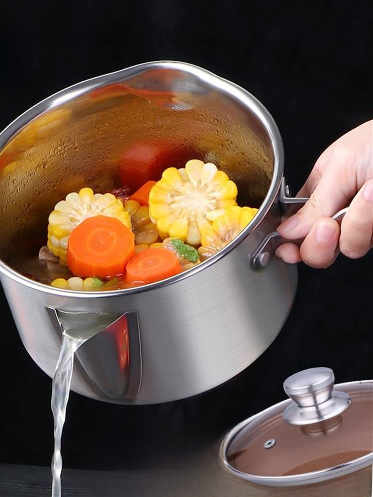 Home Cooking Oil Filter - Kitchen Oil Separation Soup Pot 304