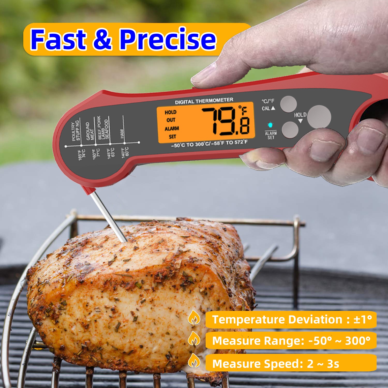 Fast Read Meat Thermometer for – Home Cooking Reading Bewertung und Preis