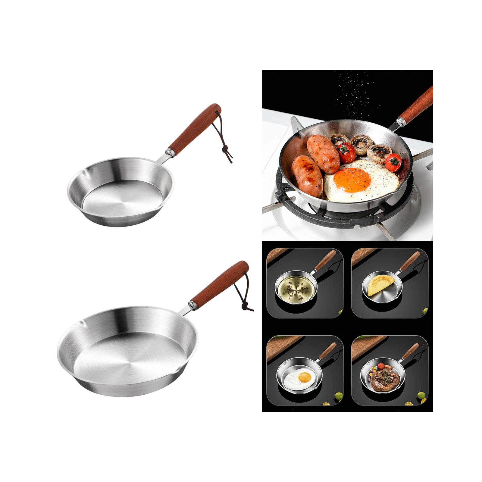 Kitchen Stainless Steel Fry Pa – Home Cooking Egg Sandwich Bewertung und Preis