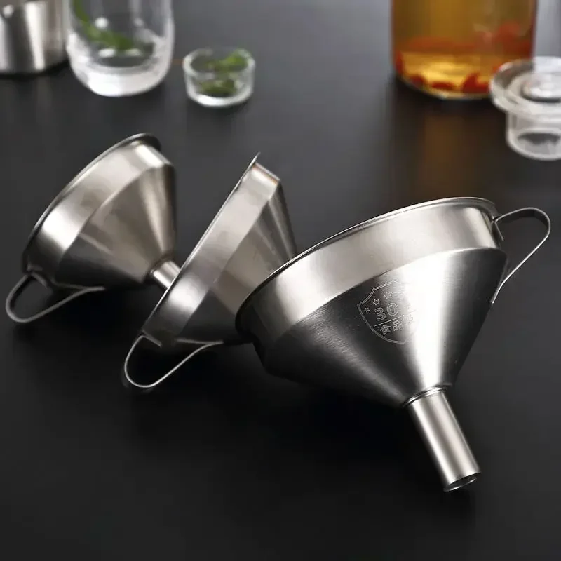 304 Stainless Steel Funnel Met – Home Cooking Oil Filter Bewertung und Preis