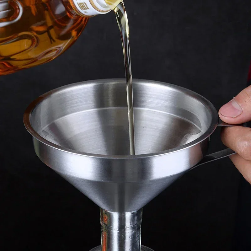304 Stainless Steel Funnel Met – Home Cooking Oil Filter Bewertung und Preis