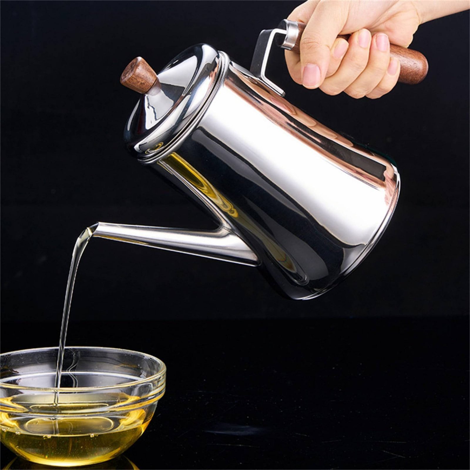 Stainless Steel Oil Pot Leakpr – Home Cooking Oil Filter Bewertung und Preis